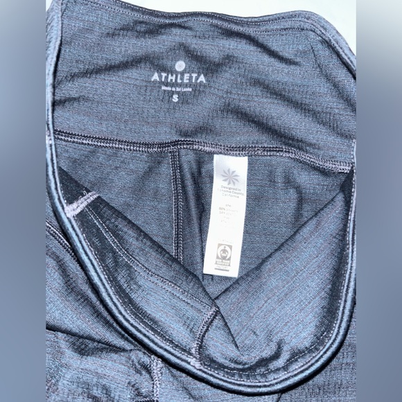 Athleta Charcoal Gray Leggings - Picture 2 of 4